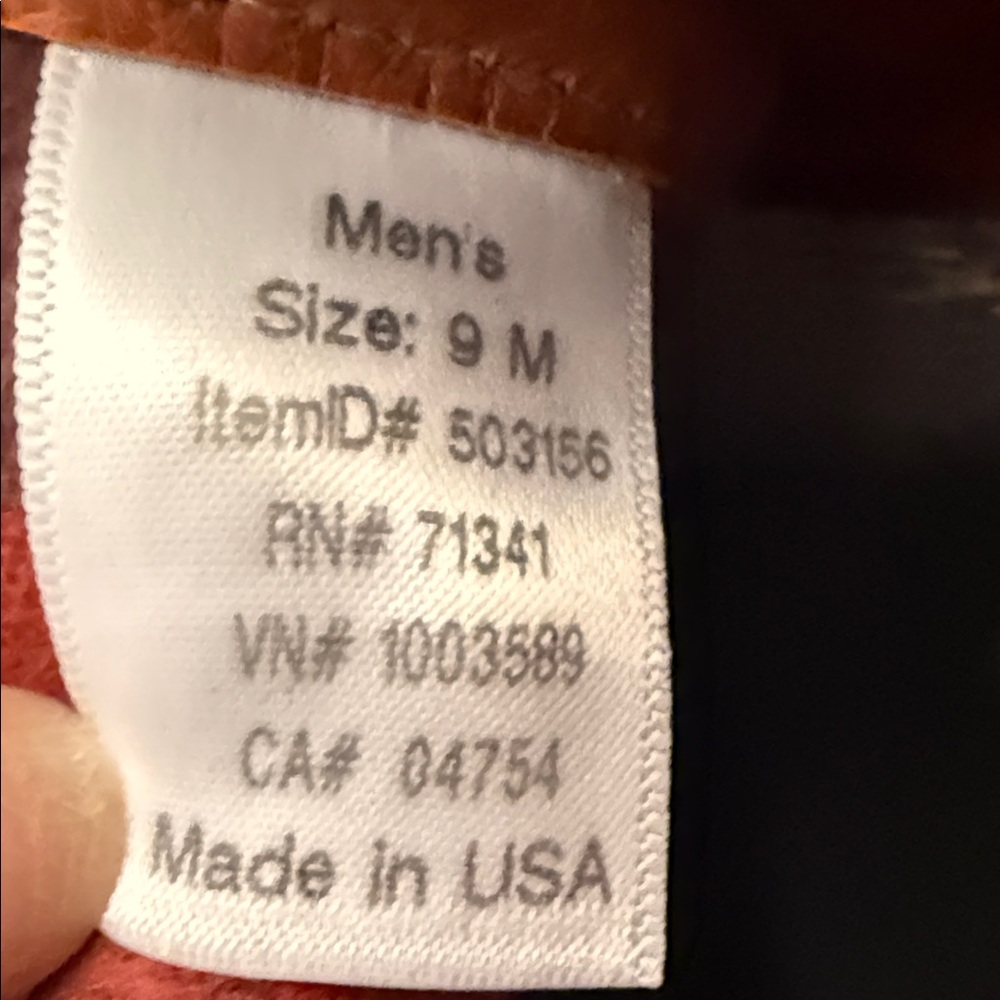 LL Bean Men's Brown Leather & Dark Brown Duck Boots - Classic Waterproof Size 9 - Picture 8 of 8